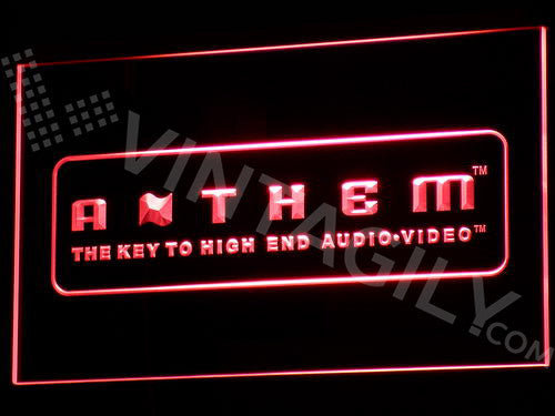 Anthem LED Sign - Red - TheLedHeroes