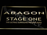 Aragon Stage One LED Neon Sign USB - Yellow - TheLedHeroes