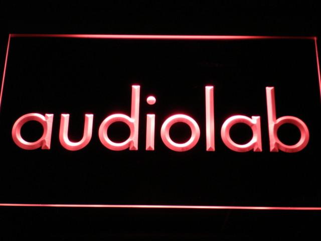 Audiolab LED Neon Sign USB - Red - TheLedHeroes