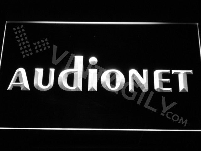 Audionet LED Sign - White - TheLedHeroes