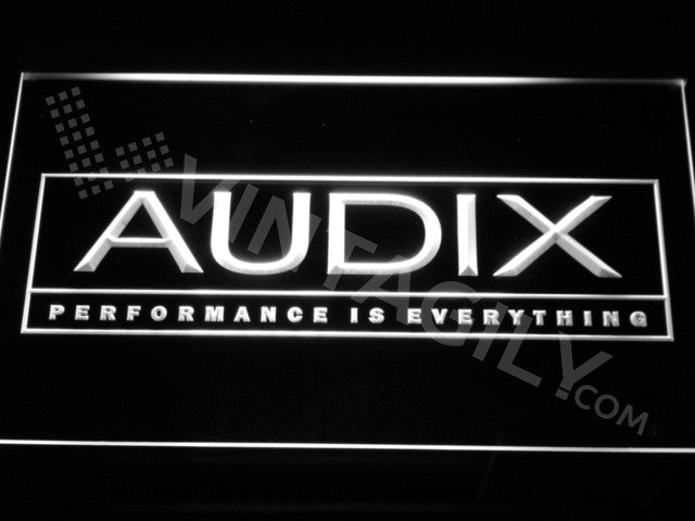 Audix LED Sign - White - TheLedHeroes