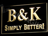 B&K Simply Better LED Neon Sign Electrical - Yellow - TheLedHeroes