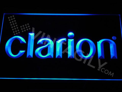 Clarion LED Neon Sign USB - Blue - TheLedHeroes
