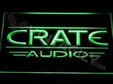 Crate Audio LED Neon Sign USB - Green - TheLedHeroes