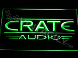 Crate Audio LED Sign - Green - TheLedHeroes