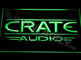 FREE Crate Audio LED Sign - Green - TheLedHeroes