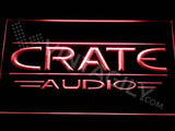 Crate Audio LED Neon Sign USB - Red - TheLedHeroes