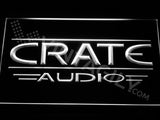 Crate Audio LED Neon Sign USB - White - TheLedHeroes