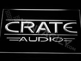 Crate Audio LED Neon Sign Electrical - White - TheLedHeroes