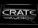 Crate Audio LED Sign - White - TheLedHeroes