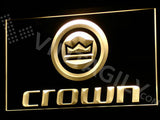 FREE Crown LED Sign - Yellow - TheLedHeroes