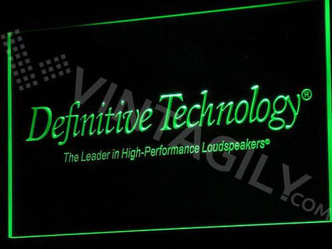 Definitive Technology LED Neon Sign Electrical - Green - TheLedHeroes