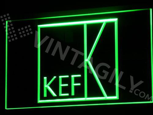 KEF LED Neon Sign Electrical - Green - TheLedHeroes