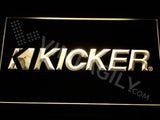 Kicker LED Neon Sign USB - Yellow - TheLedHeroes