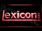 Lexicon Pro LED Neon Sign USB - Red - TheLedHeroes