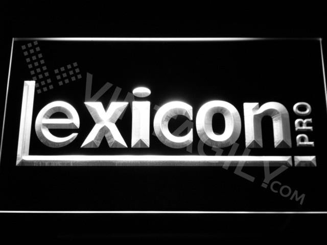 Lexicon Pro LED Neon Sign USB - White - TheLedHeroes
