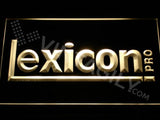 Lexicon Pro LED Neon Sign USB - Yellow - TheLedHeroes