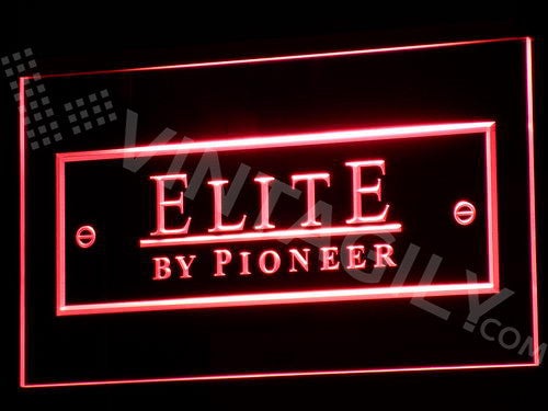 Elite by Pioneer LED Sign - Red - TheLedHeroes