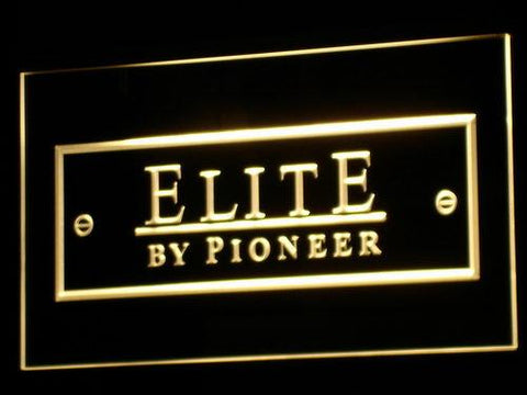 Elite by Pioneer LED Neon Sign Electrical - Yellow - TheLedHeroes
