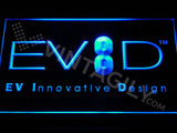 FREE EV Innovative Design LED Sign - Blue - TheLedHeroes