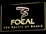 Focal Audio Speaker Theater LED Neon Sign USB - Yellow - TheLedHeroes