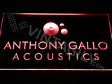 Anthony Gallo Acoustics LED Sign - Red - TheLedHeroes