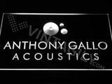 FREE Anthony Gallo Acoustics LED Sign - White - TheLedHeroes