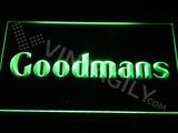 Goodmans LED Neon Sign Electrical - Green - TheLedHeroes