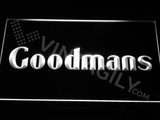 FREE Goodmans LED Sign - White - TheLedHeroes