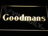 Goodmans LED Neon Sign Electrical - Yellow - TheLedHeroes