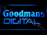 Goodmans Digital LED Neon Sign USB - Blue - TheLedHeroes