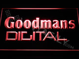 Goodmans Digital LED Neon Sign Electrical - Red - TheLedHeroes