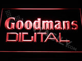 Goodmans Digital LED Neon Sign USB - Red - TheLedHeroes