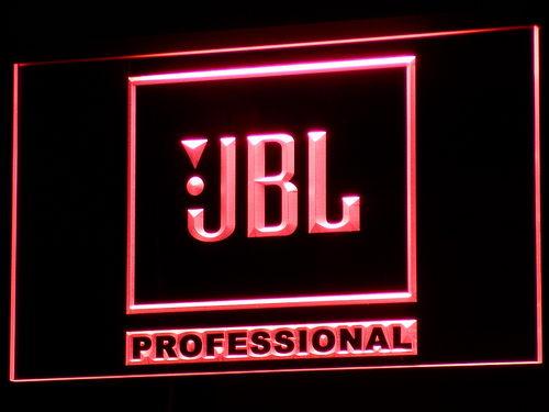 【希少・動作確認済】JBL 吊り下げ式　ネオンサイン 赤　本体 J227 // LED ネオンライトサイン JBL ロゴ スピーカー オーディオ