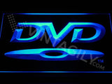 DVD Disc LED Neon Sign USB - Blue - TheLedHeroes