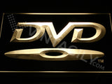 DVD Disc LED Sign - Yellow - TheLedHeroes