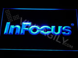 InFocus LED Neon Sign USB - Blue - TheLedHeroes