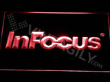 InFocus LED Neon Sign USB - Red - TheLedHeroes