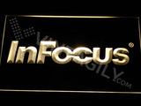 InFocus LED Neon Sign USB - Yellow - TheLedHeroes