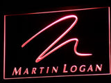 Martin Logan Speaker Audio Home LED Neon Sign Electrical - Red - TheLedHeroes