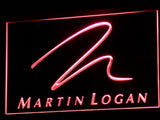 Martin Logan Speaker Audio Home LED Sign - Red - TheLedHeroes
