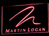 Martin Logan Speaker Audio Home LED Neon Sign USB - Red - TheLedHeroes
