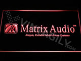 Matrix Audio LED Neon Sign Electrical - Red - TheLedHeroes