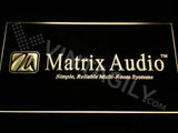 Matrix Audio LED Neon Sign USB - Yellow - TheLedHeroes