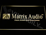 Matrix Audio LED Sign - Yellow - TheLedHeroes