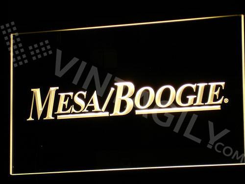 Mesa/Boogie LED Neon Sign Electrical - Yellow - TheLedHeroes