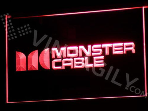 Monster Cable LED Neon Sign USB - Red - TheLedHeroes