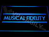 Musical Fidelity LED Neon Sign USB - Blue - TheLedHeroes