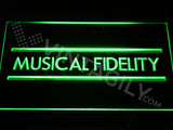 Musical Fidelity LED Sign - Green - TheLedHeroes