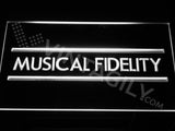 Musical Fidelity LED Neon Sign USB - White - TheLedHeroes